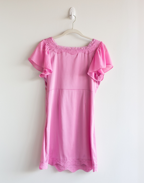 Loveshackfancy Silk Sweetheart Dress