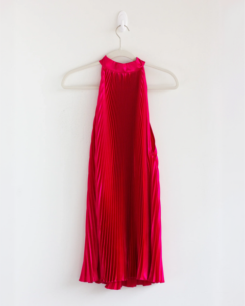 Lidee Fuchsia Mini Dress