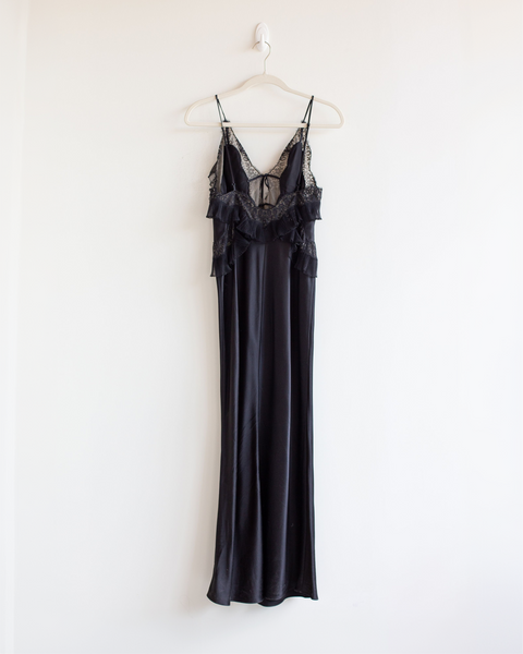 Alexander Wang Black Lace Maxi Dress