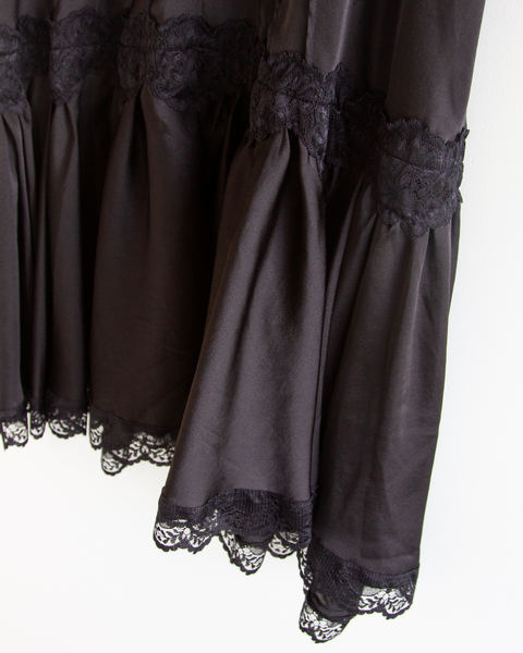Free People Black Lace Mini Dress