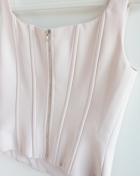 Odd Muse Crystal Corset Top