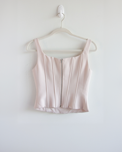 Odd Muse Crystal Corset Top