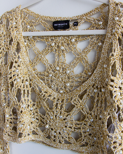 Retrofete Embellished Swim Cover Up Set