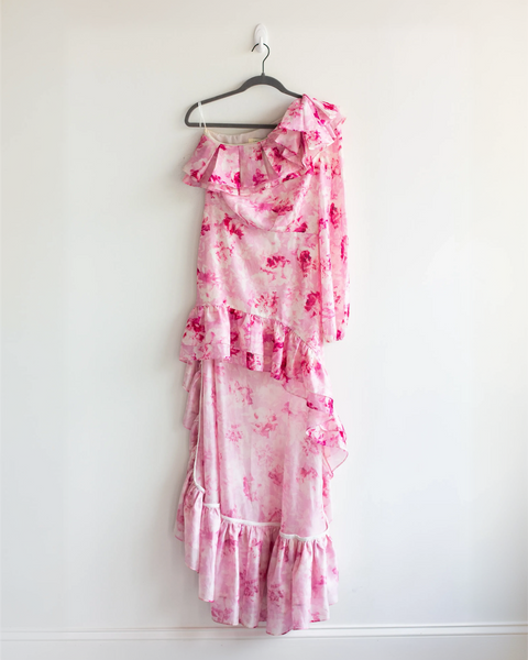 Elliatt Pink Tropical Gown