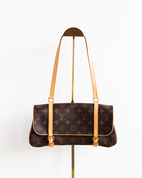 Louis Vuitton Double Buckle Pouchette Bag
