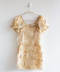 Loveshackfancy Ostrich Feather Mini Dress