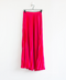 Amur Pink Pleated Maxi Skirt