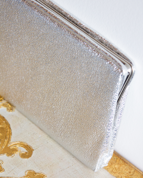 Vintage Silver Clutch