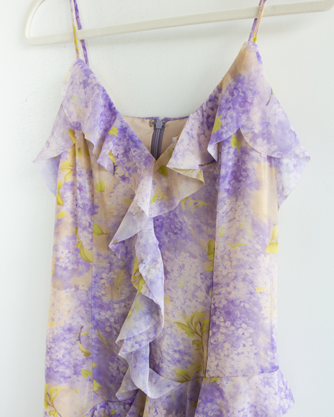 Elliatt Floral Asymmetrical Dress