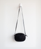 Fendi Vintage Black Canvas Crossbody