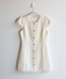 Likely White Button Down Dress