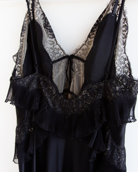 Alexander Wang Black Lace Maxi Dress