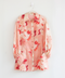 Leo Lin Linen Floral Tie Dress