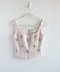 Odd Muse Crystal Corset Top