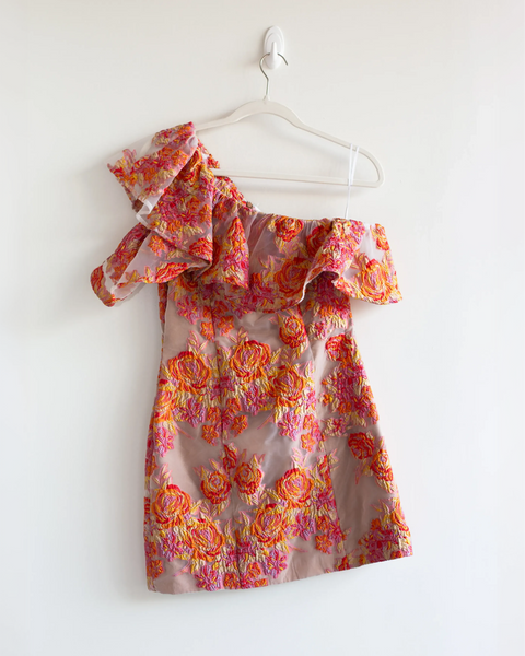 Elliatt Floral One Shoulder Dress